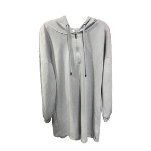 Cable & Gauge‎ Taupe Henley Long Sleeve with hood